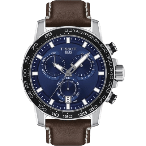 Supersport Chrono Stainless Steel / Blue