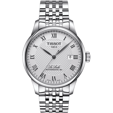 Le Locle Powermatic 80 39.3 Stainless Steel / Silver / Bracelet
