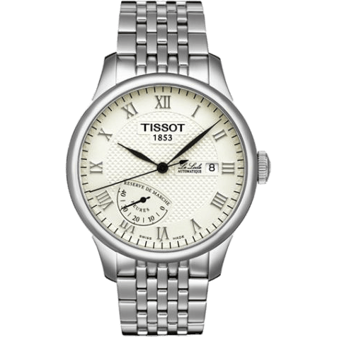 Le Locle Power Reserve 39.3 Stainless Steel / Silver / Bracelet