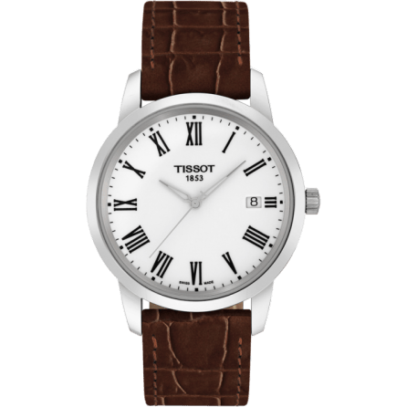 Dream Quartz 38 Stainless Steel / White / Strap