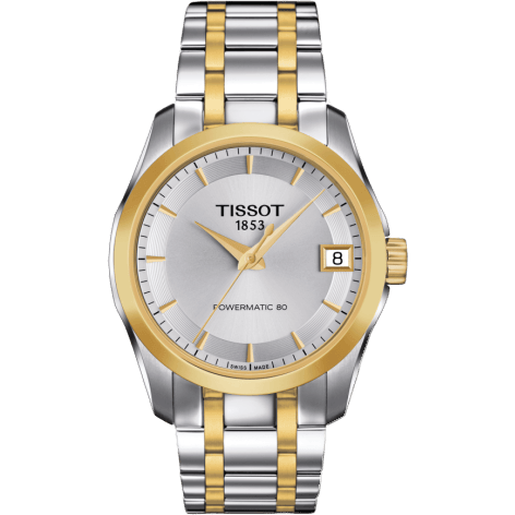 Couturier Powermatic 80 32 Stainless Steel / Yellow Gold PVD / Silver / Bracelet
