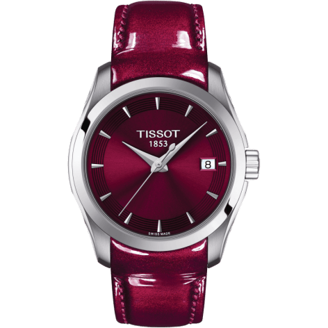 Couturier Quartz 32 Stainless Steel / Red / Strap