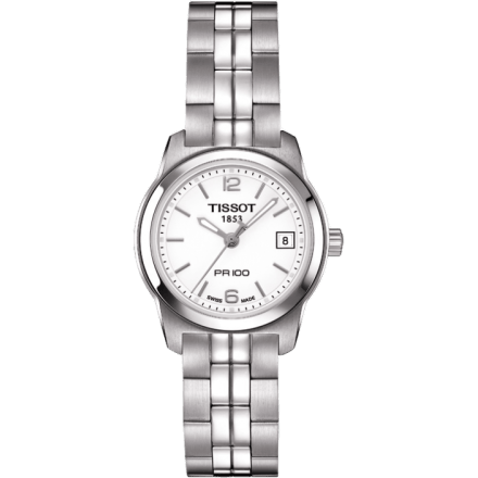 PR 100 Quartz 24.5 Stainless Steel / White / Bracelet
