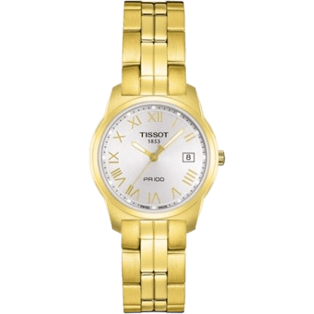 PR 100 Quartz 24.5 Yellow Gold PVD / Silver / Bracelet