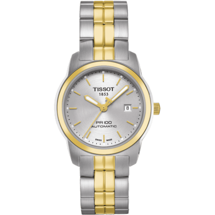 PR 100 Automatic 27 Stainless Steel / Yellow Gold PVD / Silver / Bracelet