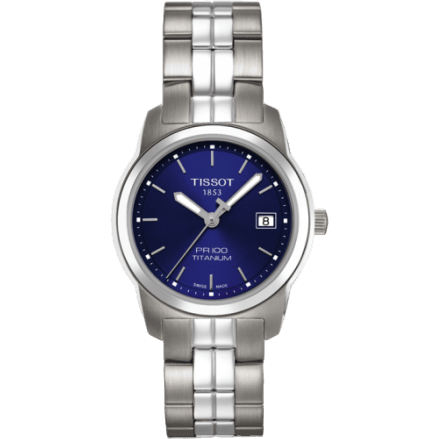 PR 100 Quartz 27 Titanium / Blue / Bracelet