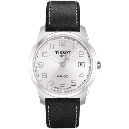 PR 100 Quartz 38 Stainless Steel / Silver / Strap