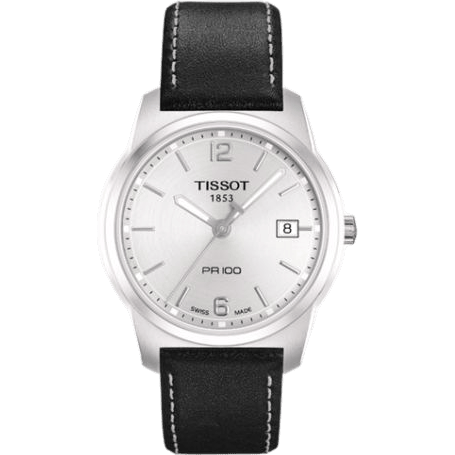PR 100 Quartz 38 Stainless Steel / Silver / Strap