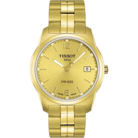 PR 100 Quartz 38 Yellow Gold PVD / Champagne / Bracelet
