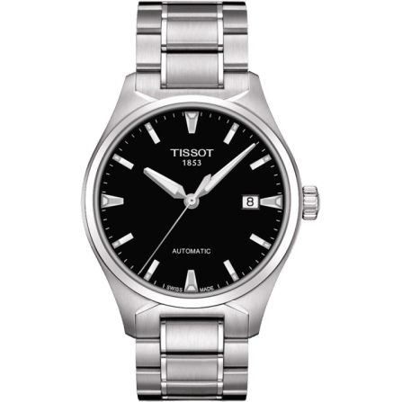 T-Tempo Automatic Stainless Steel / Black / Bracelet
