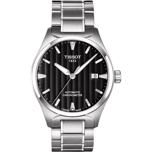 T-Tempo Automatic Stainless Steel / Black / Bracelet