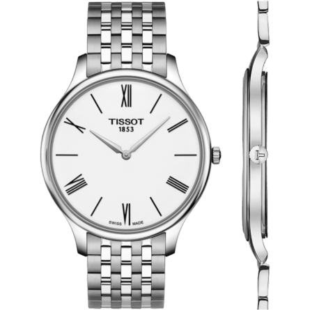 Tradition 5.5 Stainless Steel / White / Bracelet