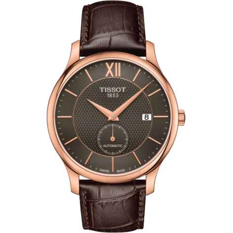 Tradition Automatic Small Second Rose Gold PVD / Grey