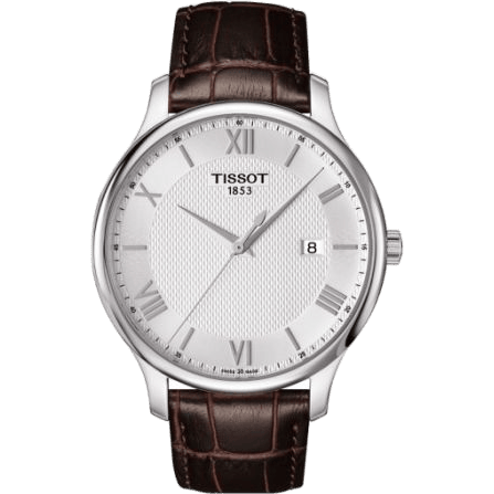 Tradition Quartz 42 Stainless Steel / Silver / Strap