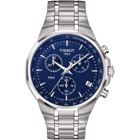 PRX Chronograph Quartz Stainless Steel / Blue