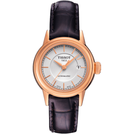 Carson Automatic 29.5 Rose Gold PVD / Silver / Strap
