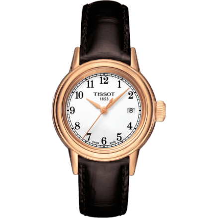 Carson Quartz 29.7 Rose Gold PVD / White / Strap