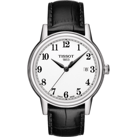 Carson Quartz 40 Stainless Steel / White / Strap