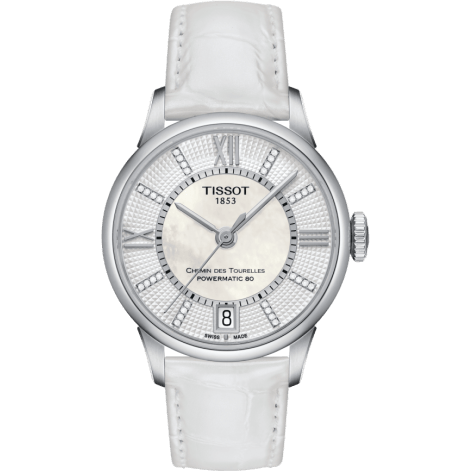 Chemin Des Tourelles Powermatic 80 32 Stainless Steel / MOP / Strap