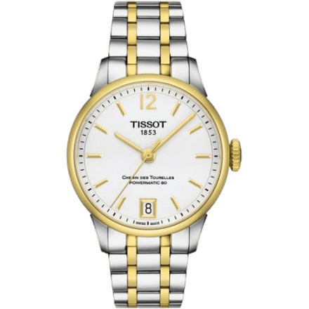 Chemin des Tourelles Powermatic 32 Stainless Steel / Yellow Gold / Silver / Bracelet