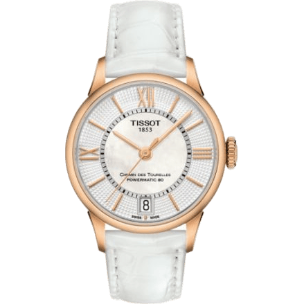 Chemin des Tourelles Powermatic 32 Rose Gold PVD / MOP / Strap