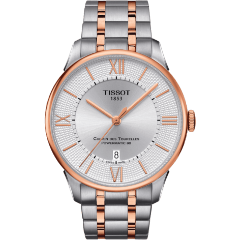 Chemin Des Tourelles Powermatic 80 42 Stainless Steel - Rose Gold / Silver