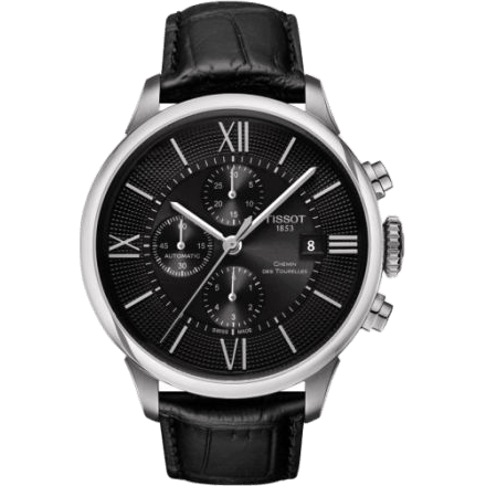 Chemin des Tourelles Automatic Chronograph Stainless Steel / Black