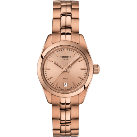 PR 100 Quartz 25 Rose Gold PVD / Champagne / Bracelet