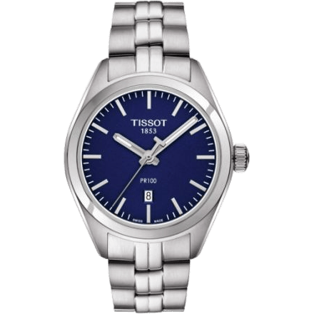 PR 100 Quartz 33 Stainless Steel / Blue / Bracelet