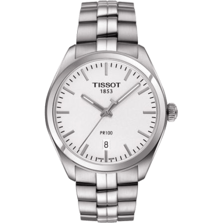 PR 100 Quartz 39 Stainless Steel / Silver / Bracelet