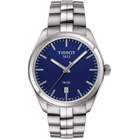 PR 100 Quartz 39 Stainless Steel / Blue / Bracelet