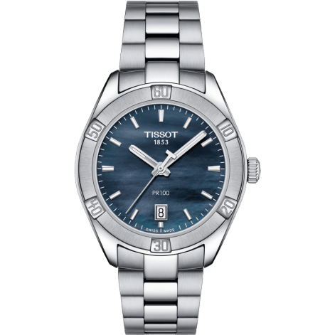 PR 100 Sport Chic 36 Stainless Steel / Black MOP / Bracelet