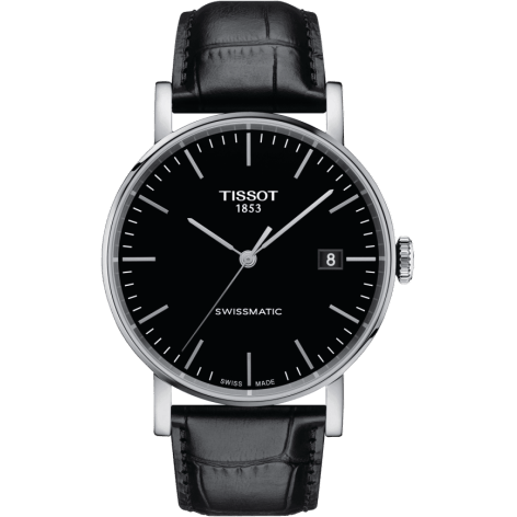 Everytime Swissmatic 41 Stainless Steel / Black / Strap