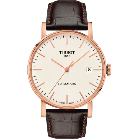 Everytime Swissmatic 41 Rose Gold / Silver / Strap