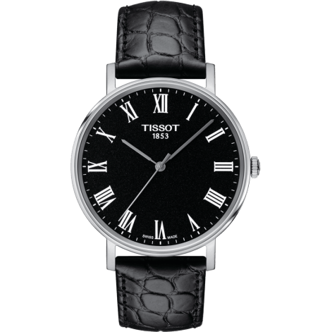 Everytime Medium Stainless Steel / Black / Strap