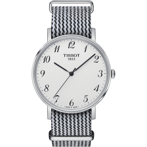 Everytime Medium Stainless Steel / Silver / NATO