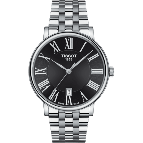 Carson Premium Quartz 40 Stainless Steel / Black / Bracelet