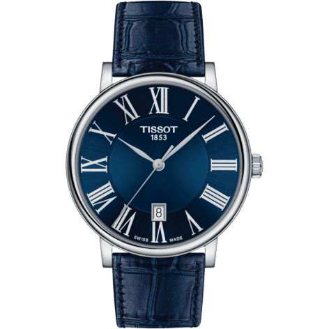 Carson Premium Quartz 40 Stainless Steel / Blue / Strap