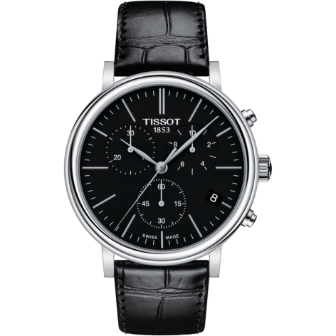 Carson Premium Chronograph Quartz 41 Stainless Steel / Black / Bracelet