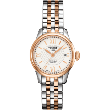 Le Locle Automatic 25.3 Stainless Steel - Rose Gold / Silver / Bracelet