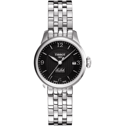 Le Locle Automatic 25.3 Stainless Steel / Black / Bracelet
