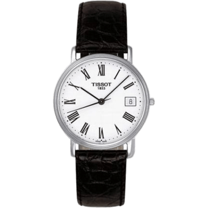 Desire Quartz 34 Stainless Steel / White / Strap