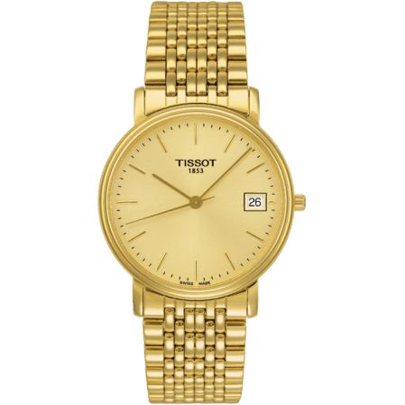 Desire Quartz 34 Yellow Gold PVD / Champagne / Bracelet