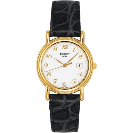 Carson Quartz 26.8 Yellow Gold / White / Strap
