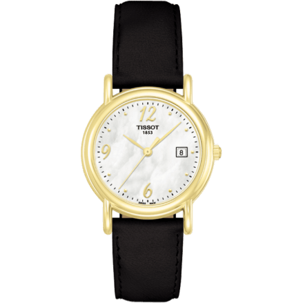 Carson Quartz 27 Yellow Gold / MOP / Strap