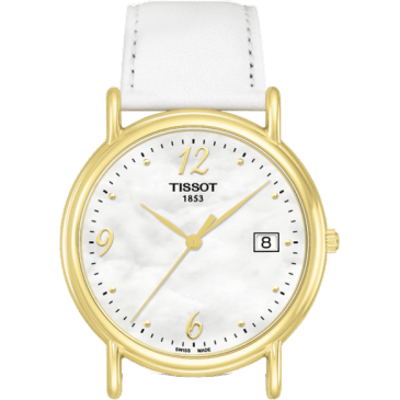 Carson Quartz 33.7 Yellow Gold / MOP / Strap