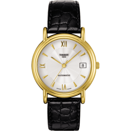 Carson Automatic 35.5 Yellow Gold / Silver / Strap