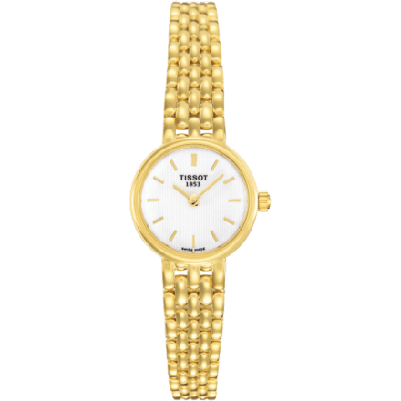 Caliente Quartz 19.5 Yellow Gold / White / Bracelet