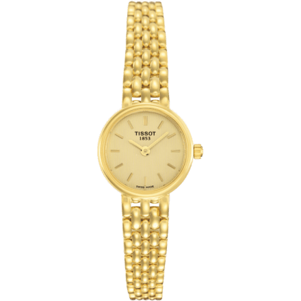 Caliente Quartz 19.5 Yellow Gold / Champagne / Bracelet
