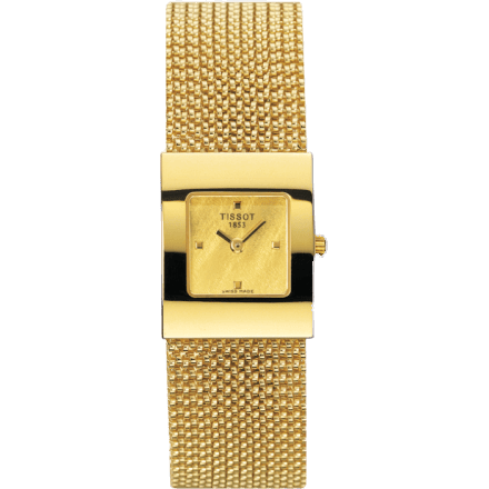 Bellflower Square Yellow Gold / Champagne / Bracelet